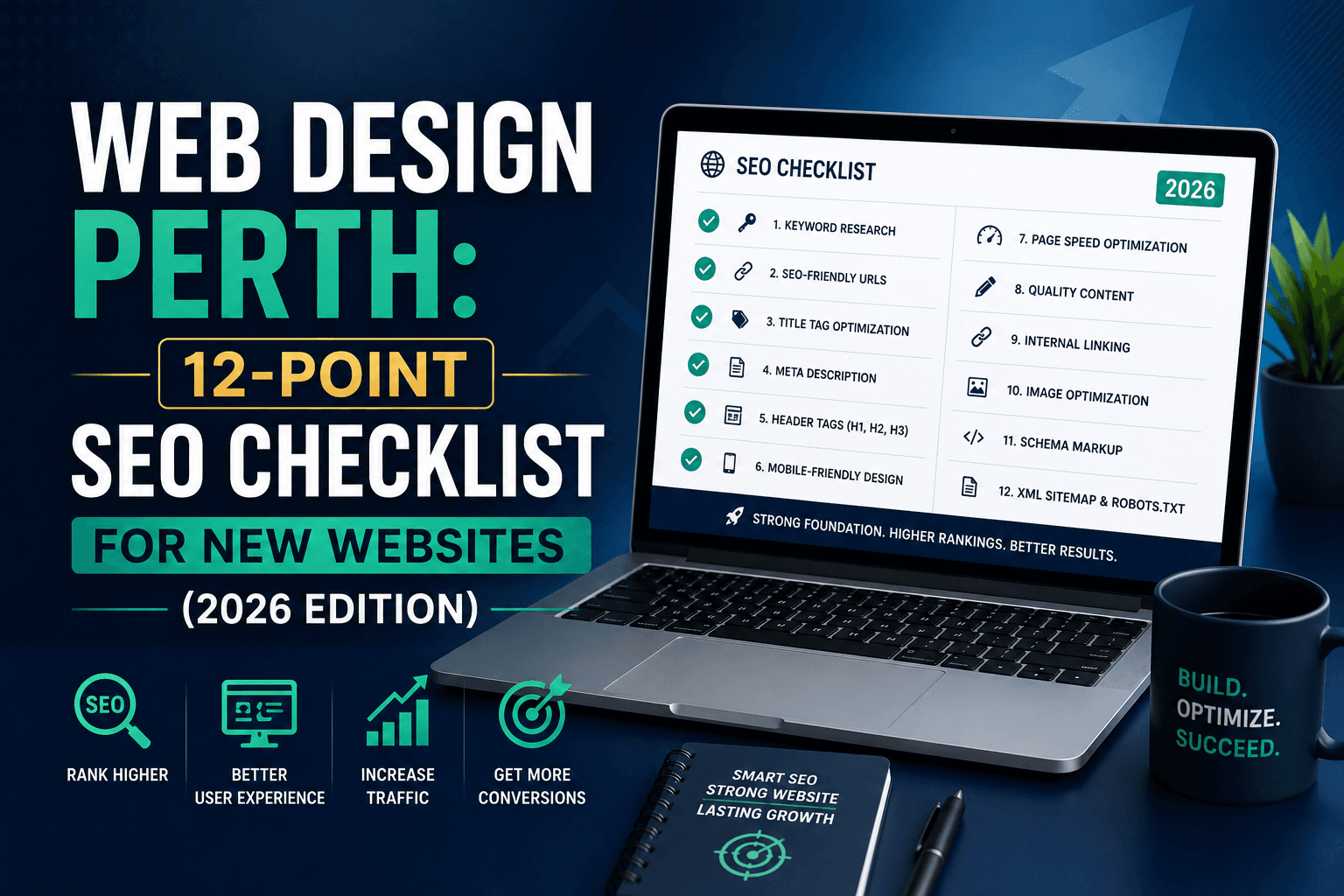 Web Design Perth: 12-Point SEO Checklist for New Websites (2026 Edition)