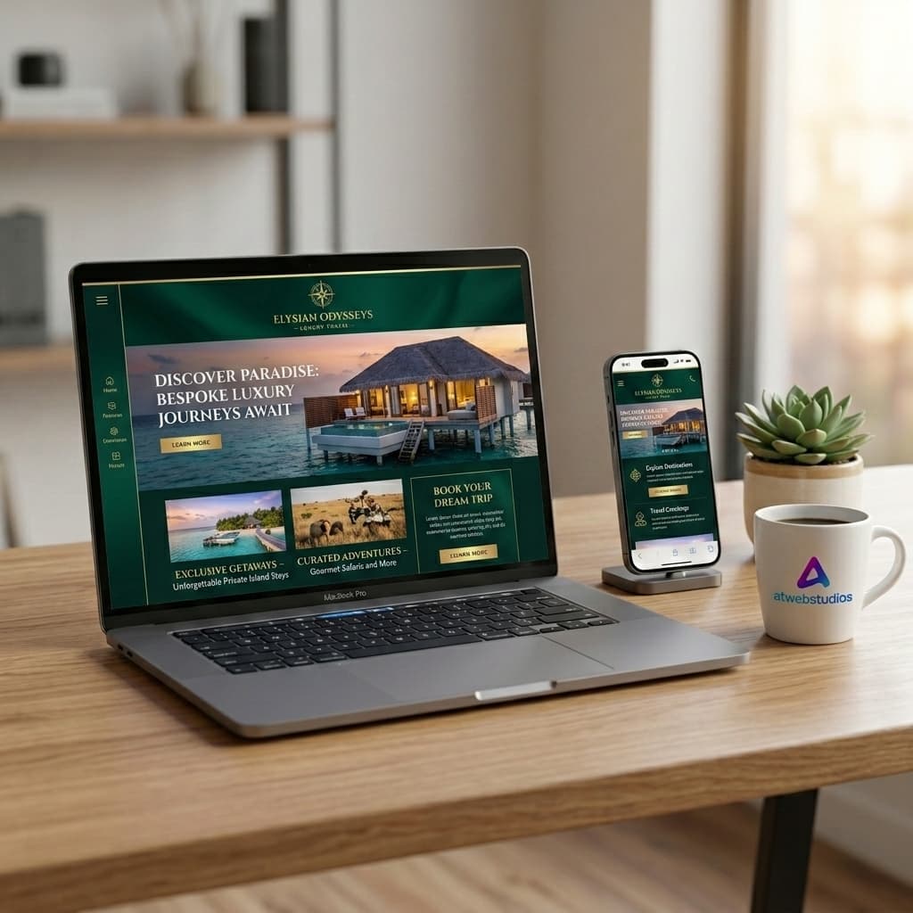WordPress Development mockup