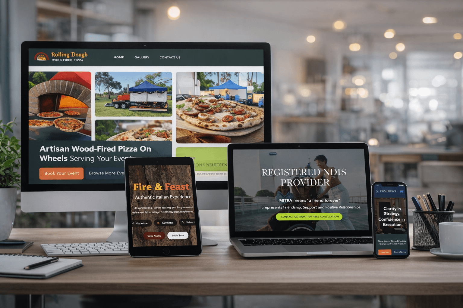 Portfolio showcase