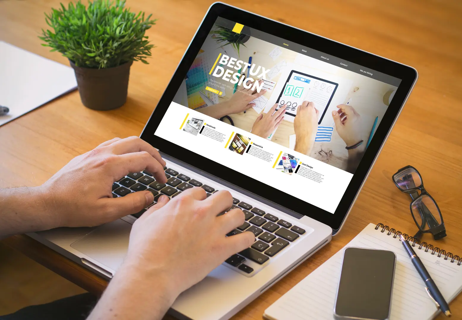 Web Design mockup
