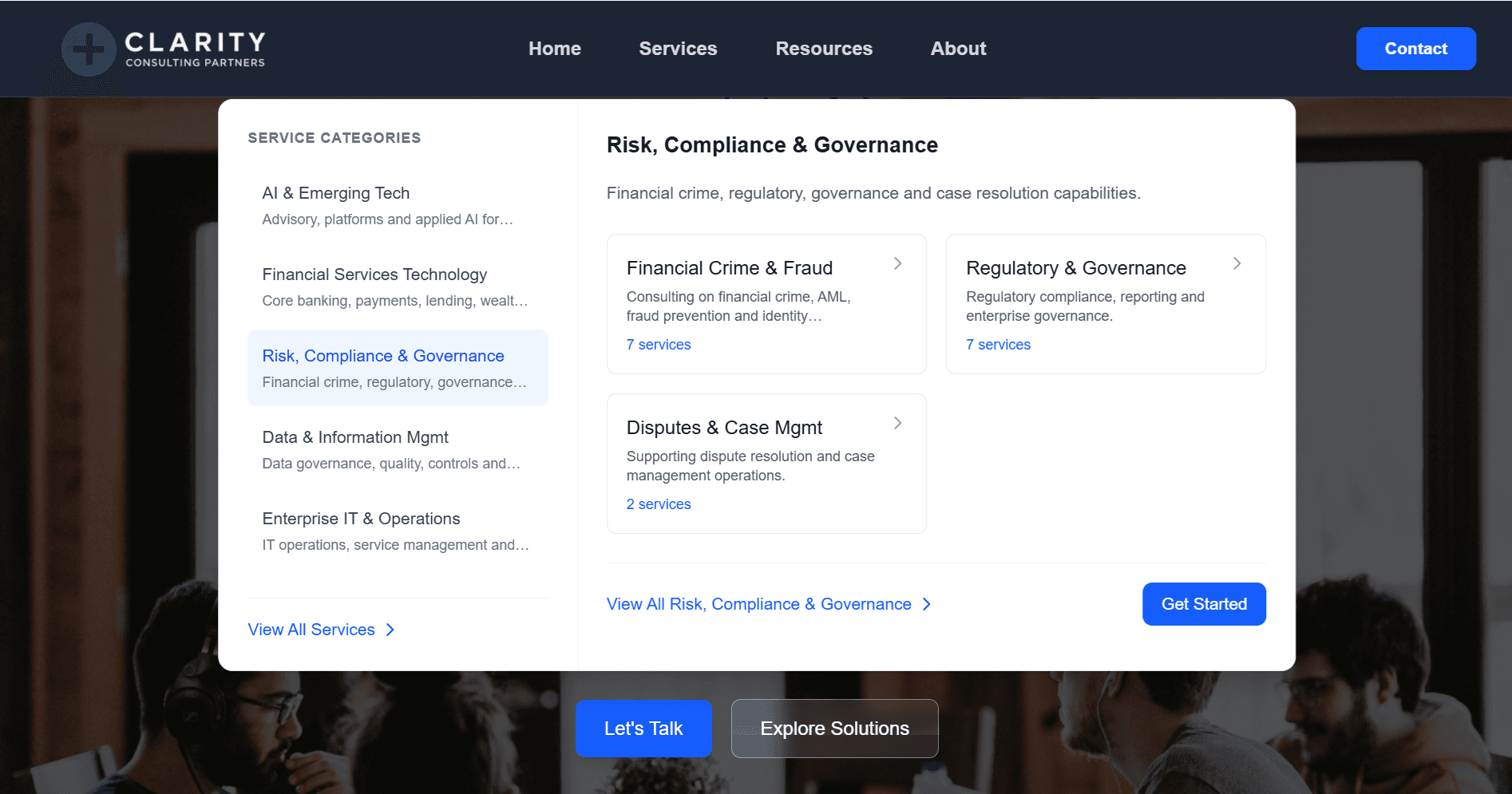 Clarity Consulting Partners screenshot 2